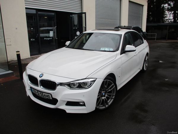 BMW 3-Series Saloon, Petrol Plug-in Hybrid, 2017, White