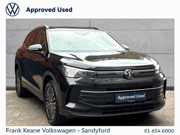 Volkswagen Tiguan SUV, Diesel Plug-in Hybrid, 2025, Black