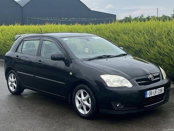Toyota Corolla Hatchback, Petrol, 2006, Black