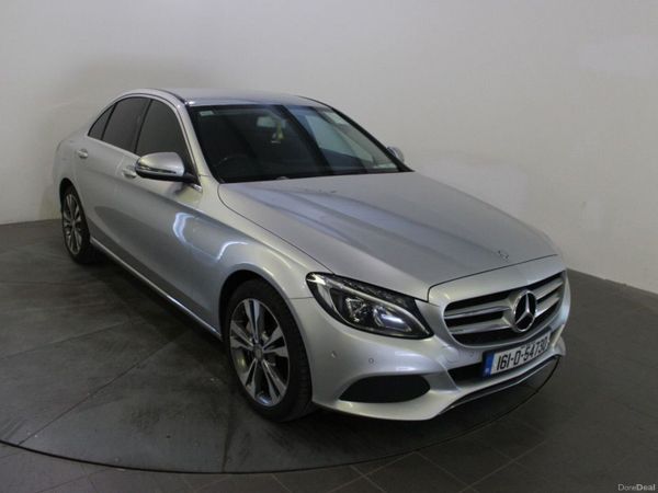 Mercedes-Benz C-Class Saloon, Petrol Plug-in Hybrid, 2016, Silver
