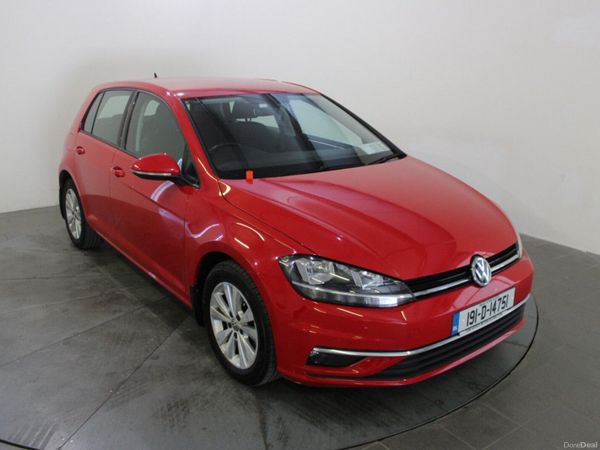 Volkswagen Golf Estate, Diesel, 2019, Red