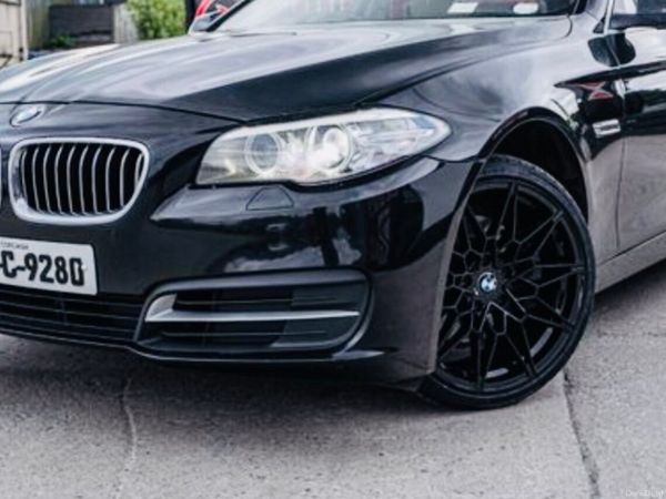BMW 5-Series Saloon, Diesel, 2015, Black