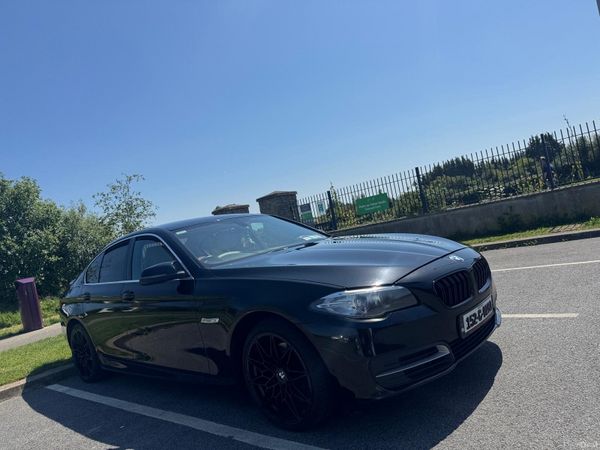 BMW 5-Series Saloon, Diesel, 2015, Black