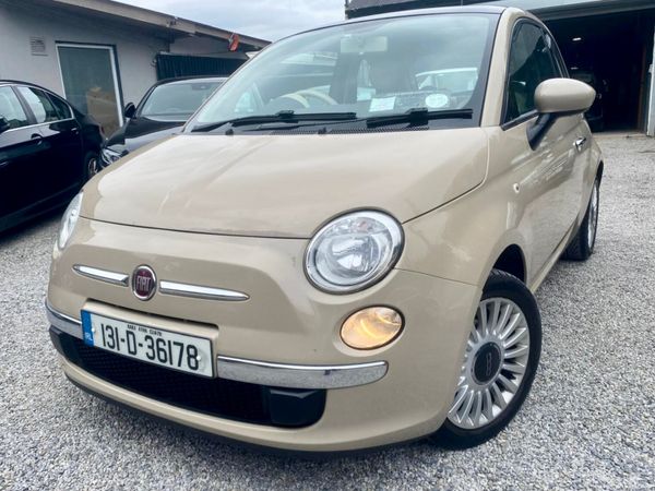 Fiat 500 Hatchback, Petrol, 2013, Beige