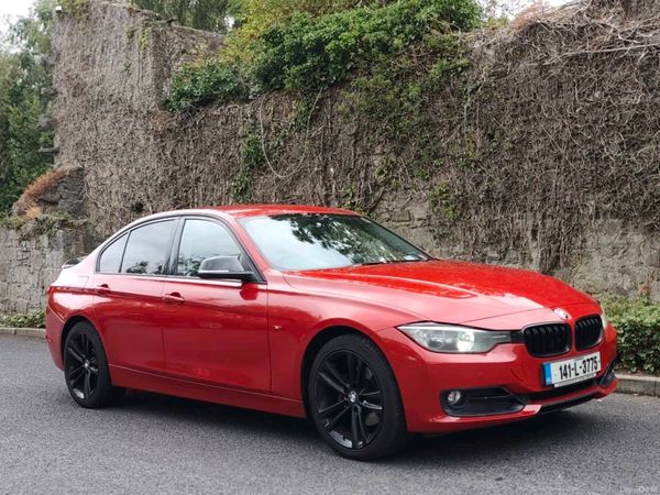 BMW 3-Series Saloon, Diesel, 2014, Red