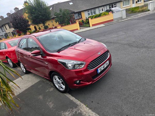 Ford KA Hatchback, Petrol, 2018, Red