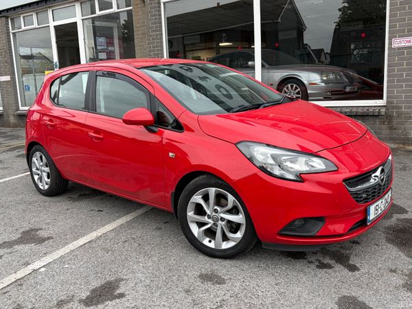 Opel Corsa Hatchback, Petrol, 2015, Red