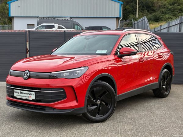 Volkswagen Tiguan SUV, Diesel, 2024, Red