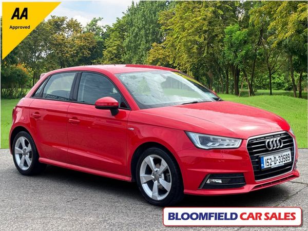 Audi A1 Hatchback, Petrol, 2015, Red