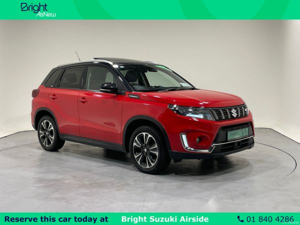 Suzuki Vitara SUV, Petrol Hybrid, 2024, Red