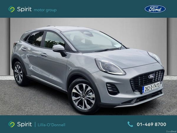 Ford Puma SUV, Petrol, 2026, Silver