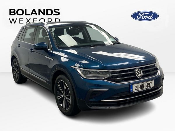 Volkswagen Tiguan SUV, Diesel, 2021, Blue