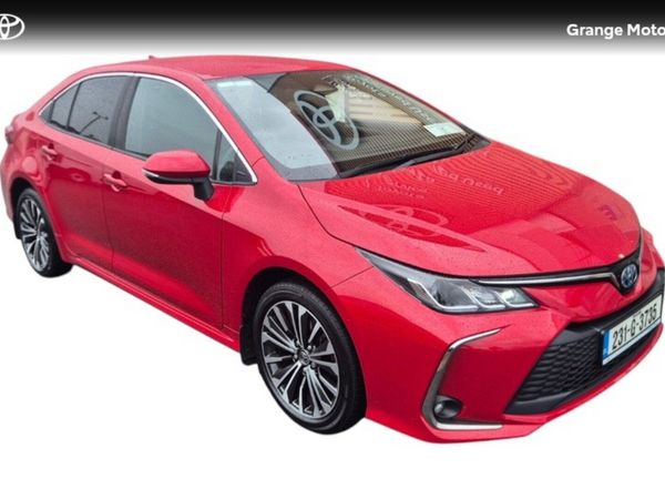 Toyota Corolla Saloon, Petrol Hybrid, 2023, Red