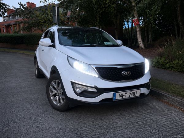 Kia Sportage SUV, Diesel, 2014, White