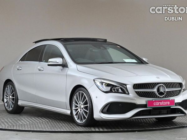 Mercedes-Benz CLA Coupe, Petrol, 2019, Silver