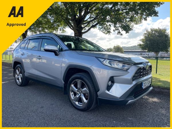 Toyota RAV4 Estate, Petrol Hybrid, 2020, Silver