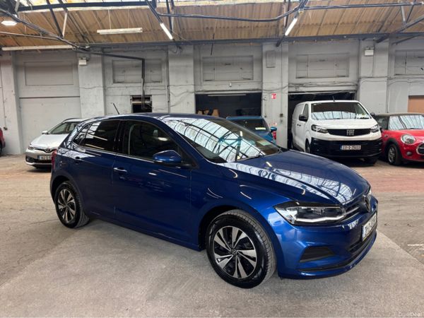 Volkswagen Polo Hatchback, Petrol, 2021, Blue