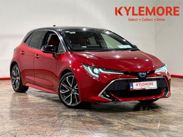 Toyota Corolla Hatchback, Petrol Hybrid, 2021, Red