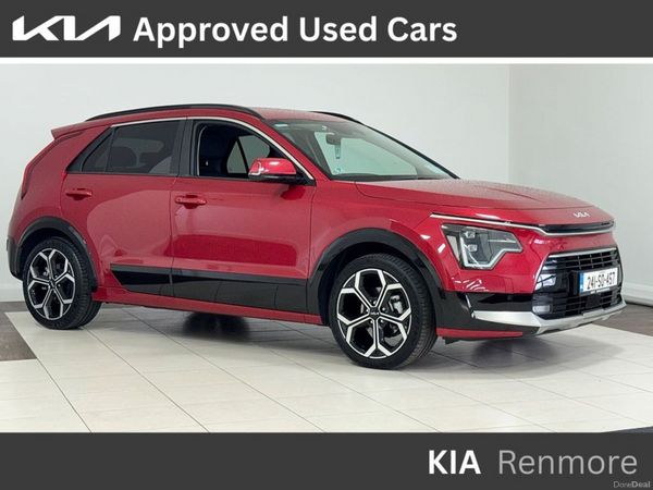 Kia Niro Estate, Petrol Hybrid, 2024, Red