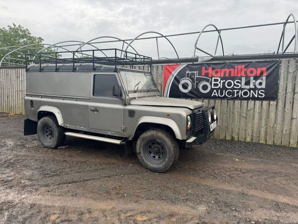 Land Rover Defender Van, Diesel, 1996, White