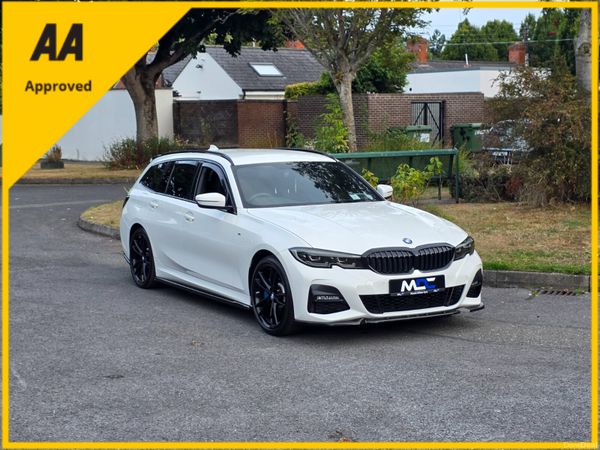 BMW 3-Series Estate, Petrol Plug-in Hybrid, 2021, White
