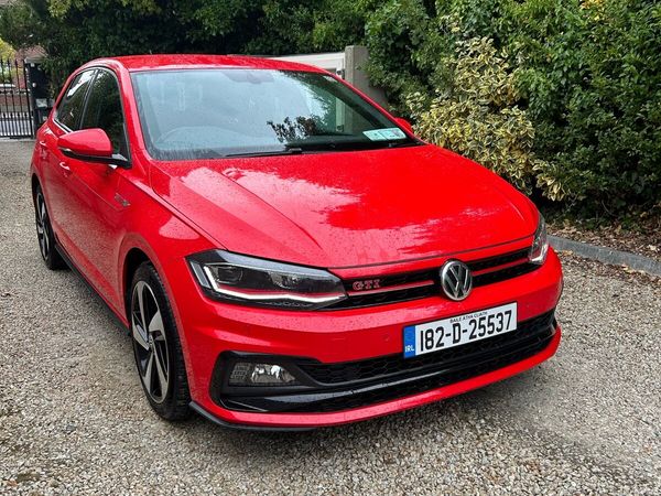 Volkswagen Polo Hatchback, Petrol, 2018, Red