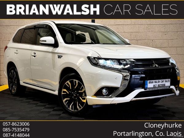 Mitsubishi Outlander SUV, Petrol Plug-in Hybrid, 2018, White