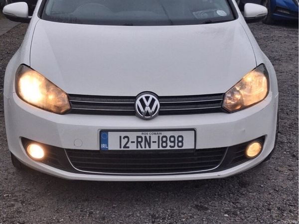 Volkswagen Golf Hatchback, Diesel, 2012, White