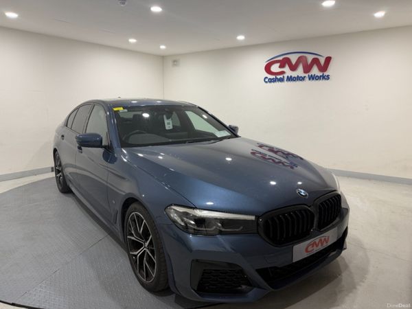 BMW 5-Series Saloon, Diesel, 2023, Blue