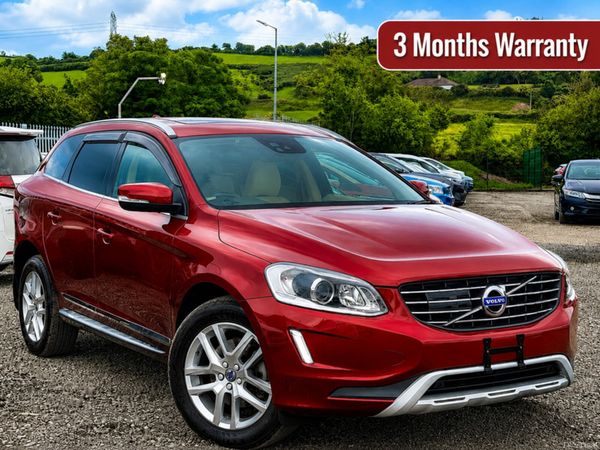 Volvo XC60 SUV, Diesel, 2017, Red