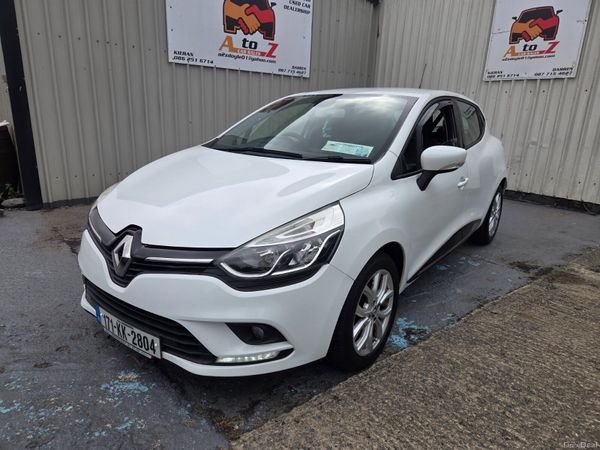 Renault Clio Hatchback, Petrol, 2017, White