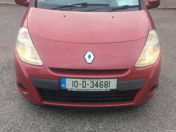 Renault Clio Hatchback, Ethanol Petrol, 2010, Red