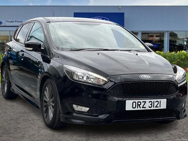 Ford Focus Hatchback, Diesel, 2018, Black