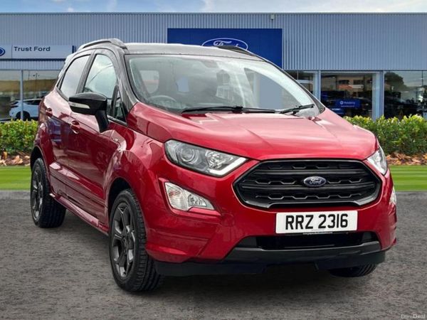Ford EcoSport Hatchback, Petrol, 2020, Red
