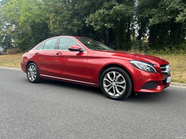 Mercedes-Benz C-Class Saloon, Diesel, 2015, Red