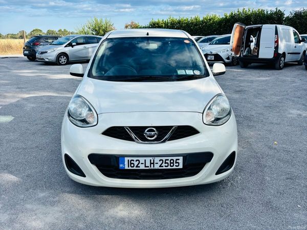 Nissan March Hatchback, Petrol, 2016, White