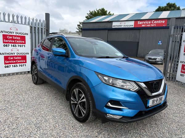 Nissan Qashqai MPV, Petrol, 2018, Blue