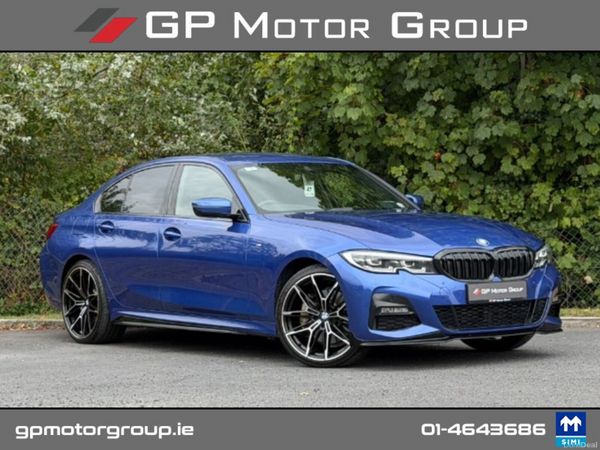 BMW 3-Series Saloon, Petrol Plug-in Hybrid, 2019, Blue