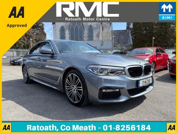 BMW 5-Series Saloon, Diesel, 2017, Grey