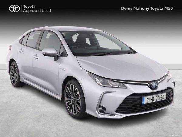 Toyota Corolla Saloon, Petrol Hybrid, 2021, Silver