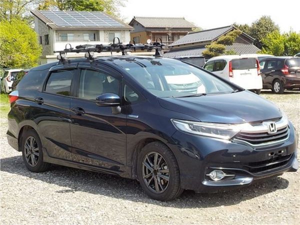 Honda Fit Hatchback, Petrol Hybrid, 2013, Blue