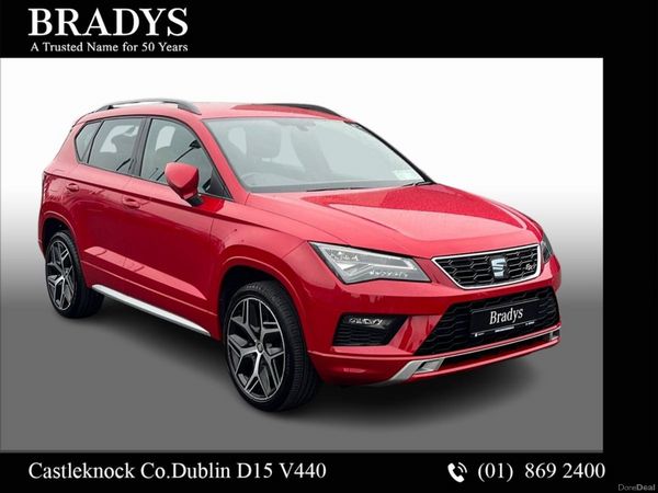 SEAT Ateca SUV, Petrol, 2020, Red