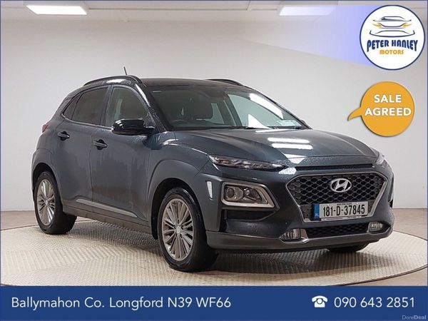 Hyundai KONA MPV, Petrol, 2018, Black
