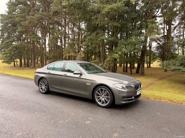 BMW 5-Series Saloon, Diesel, 2014, Grey