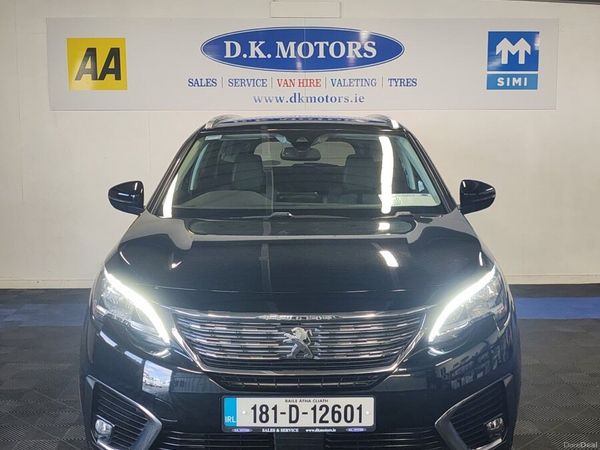 Peugeot 5008 MPV, Petrol, 2018, Black