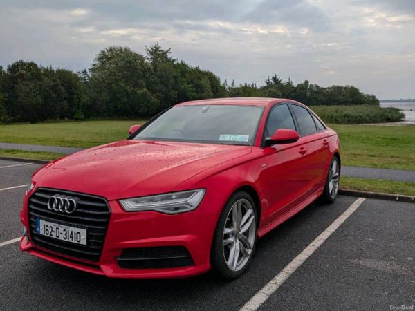 Audi A6 Saloon, Diesel, 2016, Red