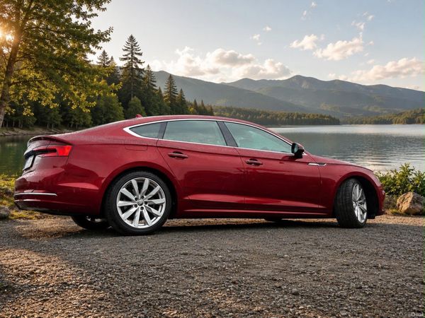 Audi A5 Hatchback, Diesel, 2017, Red