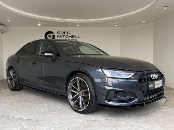 Audi A4 Saloon, Diesel Hybrid, 2022, Grey