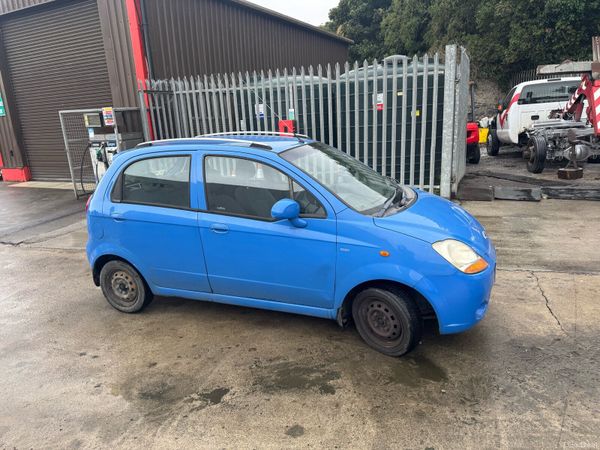 Chevrolet Matiz Hatchback, Petrol, 2007, Blue