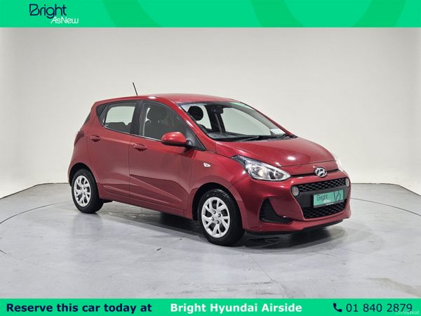 Hyundai i10 Hatchback, Petrol, 2019, Red